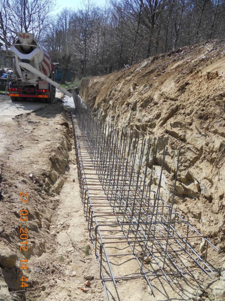 Muro di contenimento - Lerta - Impresa edile di costruzioni civili e residenziali